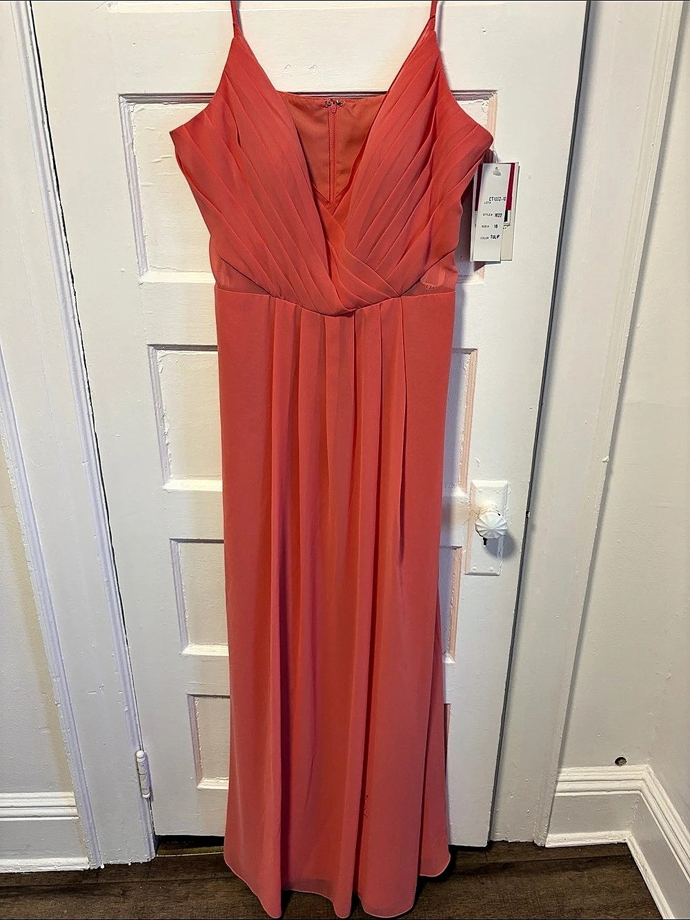Bari Jay Bridesmaid Dress Style 1622 Style 1622 Maxi Dress Pink Size 18